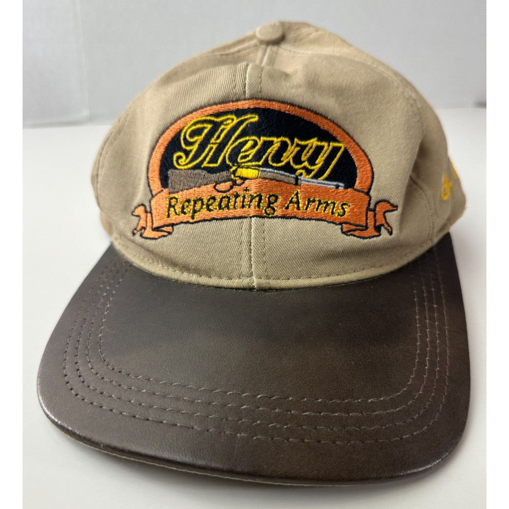 Henry Repeating Arms Est.1862 Men's Adjustable Baseball Cap Hat USA Made *Flawed - Picture 7 of 11